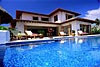 View of house from the pool
