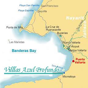  Map to Casa Azul Profundo